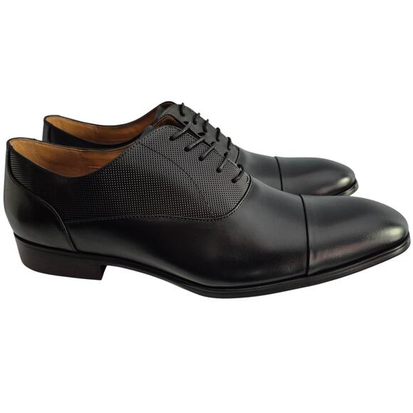 Steve Madden Men Private Oxford US 11.5 Black Leather Shoes main image 5